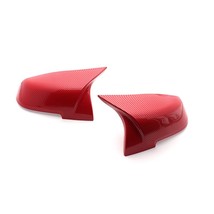 Rearview Mirror Cover Side Wing Rear View Mirror Case Cover Glossy Black For  se - £76.57 GBP