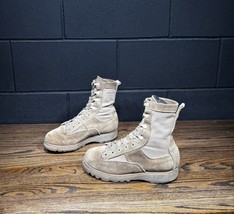 Belleville U.S.G.I Tan Leather Desert Tactical Combat Boots 4.5 R Women’... - £39.02 GBP