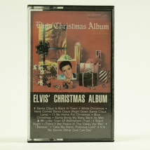Elvis Christmas Album Cassette Tape RCA Victor 1957 Jordanaires USA Music - £6.11 GBP