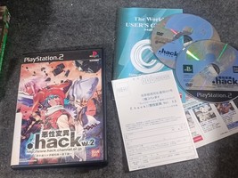 PlayStation 2 -- .hack Mutation (Dot hack) Akusei Hen&#39;i vol.2 -- JAPAN Ver. 2002 - £20.18 GBP