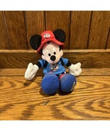 Walt Disney World Resort MICKEY MOUSE Bean Bag Plush Doll Tourist Backpa... - $13.81