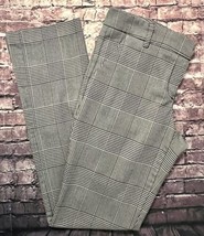 New York &amp; Company Women’s Plaid Stretch flat front pants Size 2 EUC - £12.48 GBP