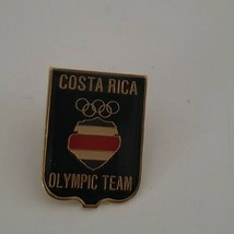 COSTA RICA MOSCOW 1980 National Olympic Committee vintage lapel/hat pin - $19.99