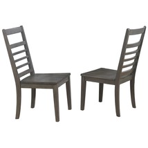 Sunset Trading Shades of Gray Dining Chairs, Weathered Grey - $657.99