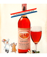 1970 Almaden Grenache Rose Wine Advertisement Vintage California Winery ... - $366.74 MXN