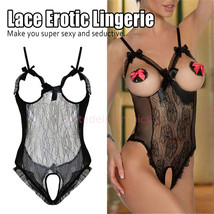 Lady&#39;s Sexy Lingerre Seductive Babydoll Sleepwear Underwear Lace Dress G-string - £9.58 GBP