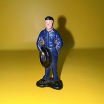 Remco 1989 Vintage Mechanic Action Figure Figurine 2 1/4” - $7.70