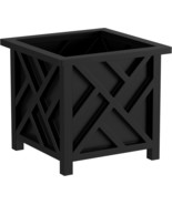 Pure Garden Lattice Design Planter Box – 14.75-Inch-Square Decorative, B... - €38,15 EUR
