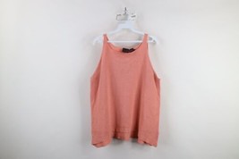 Vintage 90s Y2K Babydoll Womens XL Distressed Terry Cloth Knit Tank Top T-Shirt - £31.36 GBP