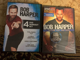 Bob Harper 4 DVD Workout Set + Inside Out DVD,  Strength, Total Trainer, Cardio+ - £9.77 GBP
