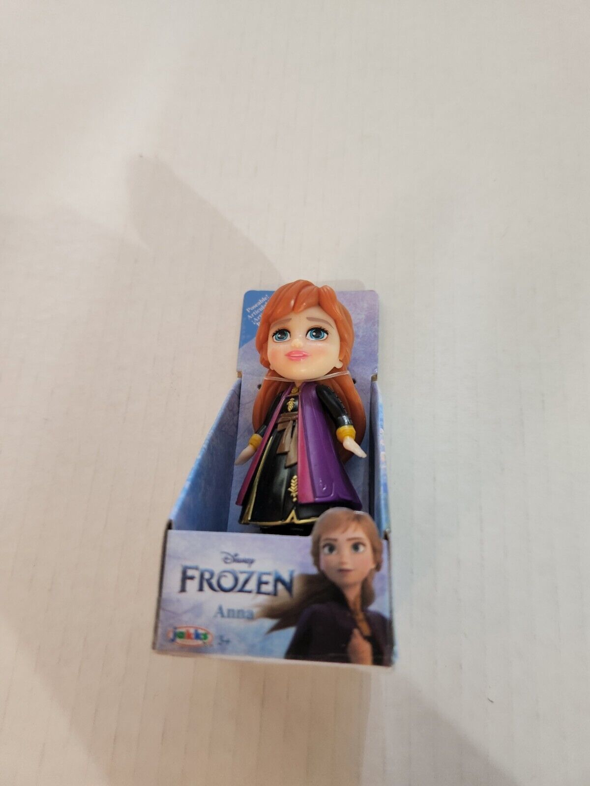 Primary image for Disney Frozen Poseable Mini Doll Toddler Miniature 3.5" Figure ANNA Adventure