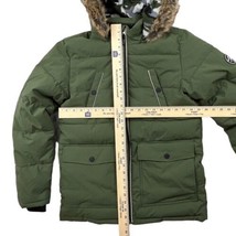 Girls Members Mark Ultimate Weather Resistant Fleece Lined Parka Jacket 14/16 - £10.11 GBP