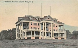 Catskill Mtns New York~Schoharie Mansion~Rotograph 1909 Photo Postcard - £8.83 GBP