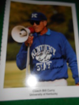 Great Photo Autograph Bill Curry Former Head Football Coach Univer. Of Kentucky - £23.04 GBP