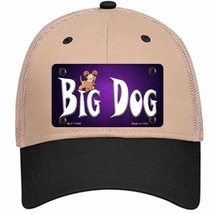 Big Dog Novelty Khaki Mesh License Plate Hat - £23.17 GBP