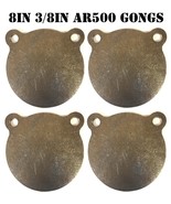 8 Inch AR500 Steel Gongs - 3/8in. Rifle / Pistol Targets - 4pc. Metal Ta... - €86,30 EUR