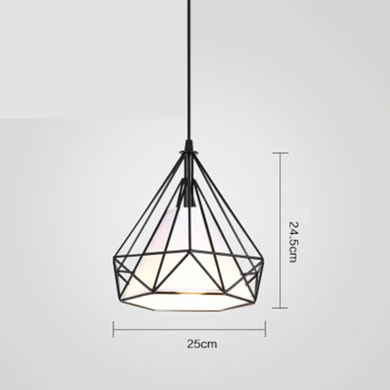   Wrought  Pendant Lamp E27 Loft Bar Living Room Hang Light for room Dining Room - £210.06 GBP