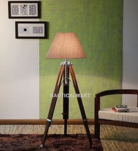 Nauticalmart Decorative Wooden Tripod Floor Lamp Stand - $153.45