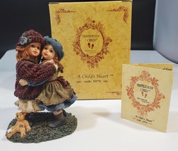 Boyds Yesterdays Child Dollstone 3572 Charlotte &amp; Fam Thats What Friends Are For - £19.70 GBP