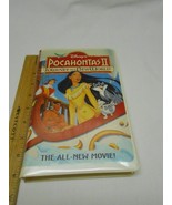 Disney&#39;s Pocahontas II 2: Journey To A New World (VHS, 1998, Clamshell) - £4.64 GBP