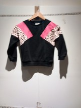 I Love Girls Wear Black Pullover Sweatshirt Size 8 Years Express Shipping - £7.67 GBP