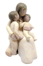Willow Tree Quietly Figurine By Susan Lordi Demdaco 2002 Mother With Children - $16.99