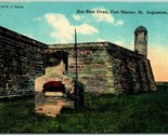 Hot Shot Oven Fort Marion Florida FL UNP Unused DB Postcard F9 - £3.07 GBP