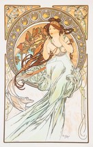 Mucha Foundation The Arts Music Fine Art Limited Edition Lithograph COA S2 - £682.56 GBP