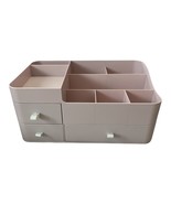 Multi-Compartment Desktop Organizer – Light Pink Plastic Storage Box wit... - €20,55 EUR