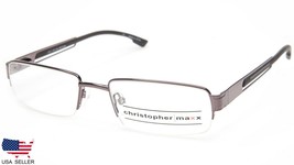 New Christopher Maxx 270M Brown Eyeglasses Glasses Metal Frame 53-18-140 B28mm - $97.98