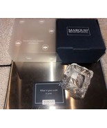 CONGRATS GRADUATE Paperweight Graduation Cap Waterford Crystal Marquis New - $463.95 MXN