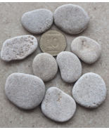 10 small Medium Beach Natural Pebbles Stone Rock without holes of Israel... - £3.72 GBP