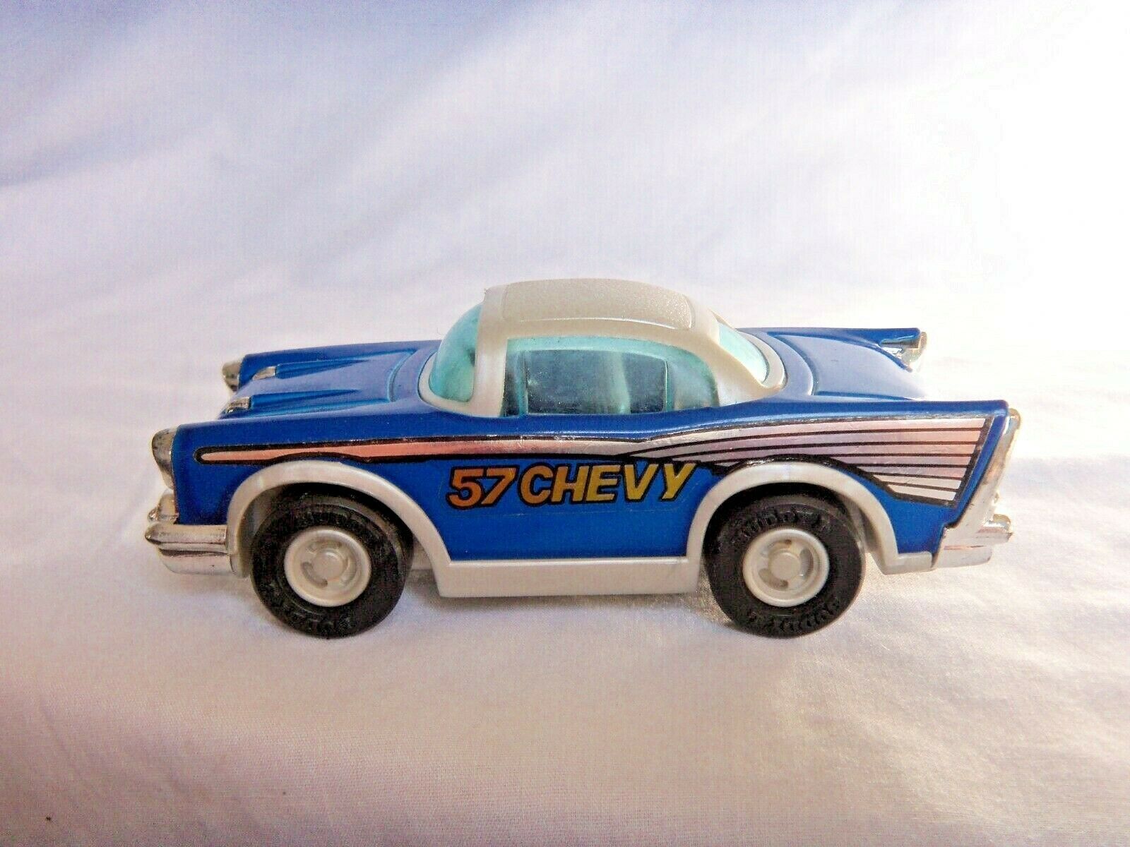 VINTAGE BUDDY L PLASTIC HOTROD CAR  57 CHEVY    MADE IN JAPAN  - $14.80