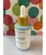 Clean Beauty Soothing Facial Serum Hyaluronic Acid &amp; Niacinamide 2 fl oz... - $15.99