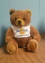 Hard Rock Cafe Niagara Falls Plush 9&quot; Teddy Bear Canada 1999 Stuffed Ani... - $4.95