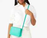 NWB Kate Spade Harper Cilantro Green Leather Crossbody WKR00062 $279 Gif... - $94.04