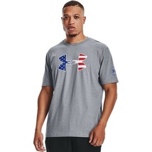 Mens Under Armour UA Freedom Big Logo S/S T-Shirt - XXL/XL/Large/Medium ... - £17.27 GBP