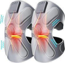 Knee Massager Heat & Vibration Cordless Heated Knee Brace for Pain Relief W3 Pro - £35.40 GBP