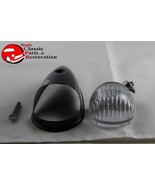 Guide Style Headlight Black LED Turn Signal Marker Light Housing Clear L... - $789.05 MXN