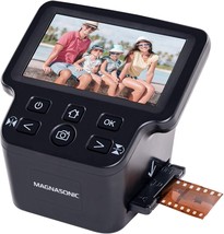 Magnasonic All-in-One 22MP Film Scanner with Large 5&quot; Display &amp; HDMI, Co... - $155.99