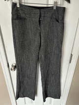 Express gray/black and white pants size 2r warm - $34.65