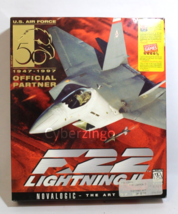 F22 Lightning Ii Computer Game CD-ROM Vintage 1997 Preowned - £20.46 GBP