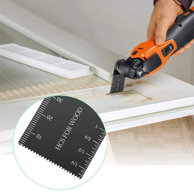 11pcs Saw Blades Universal   Oscillating Multitool Quick Release Fit Tre... - $4,151.49 MXN