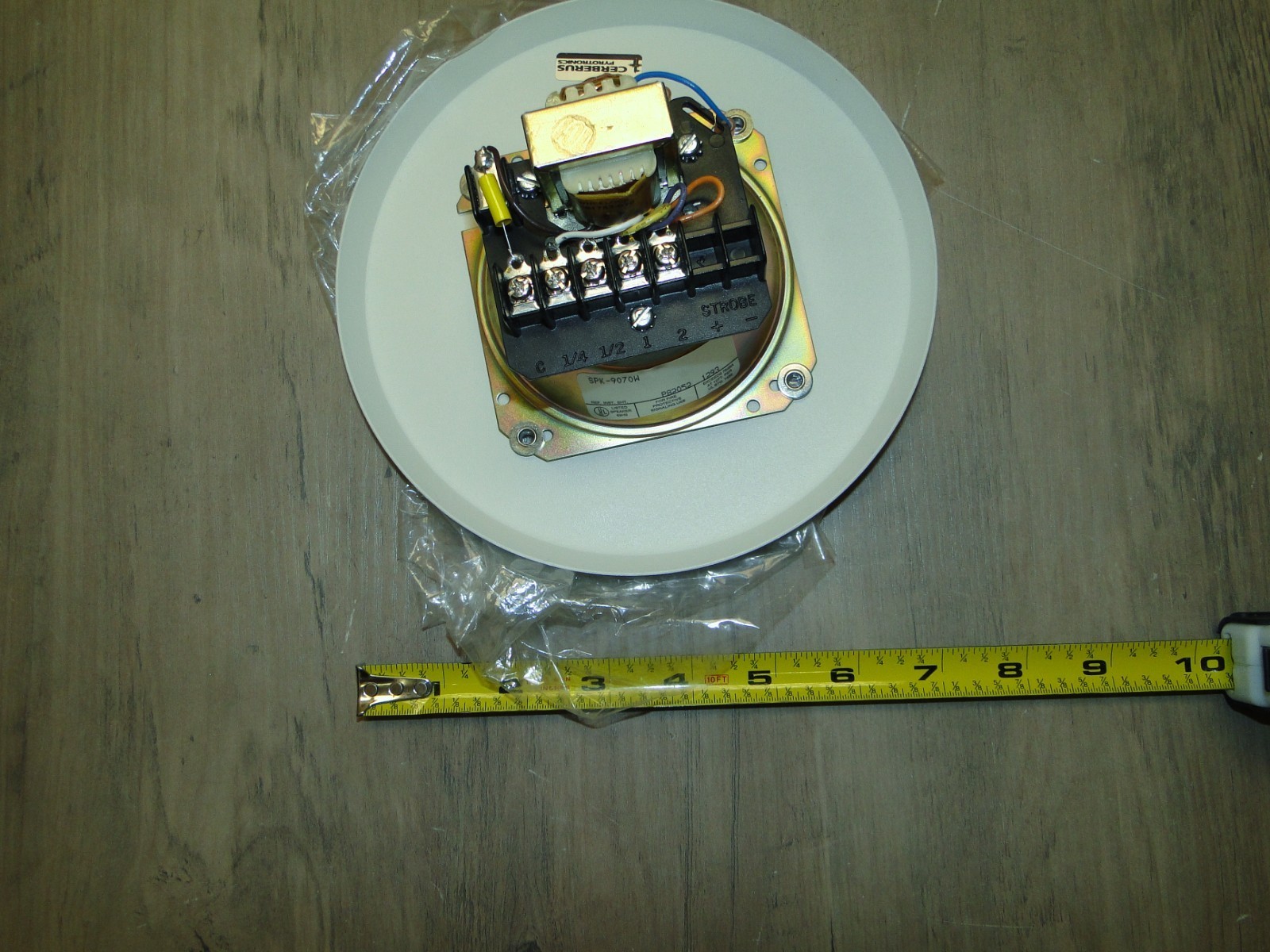 Cerberus Pyrotronics SPK-9070W ROUND SPEAKER NEW Item image 6