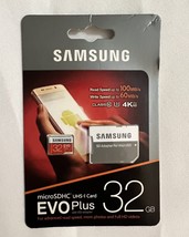 Samsung - EVO Plus 32GB microSDHC UHS-I Memory Card - £7.82 GBP