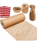 Honeycomb Packing Paper,12&quot; W X 200&#39; L Bubble Cushioning Wrap for Moving... - £20.33 GBP