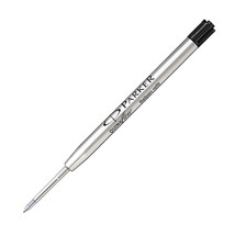 2 x stylo à bille recharge Parker Quink Flow noir fin neuf scellé - $9.06