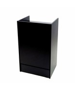Only Hangers Black Cash Wrap Checkout Stand with Storage Shelf and Drawer - $246.94 CAD