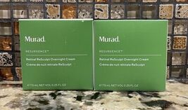 Bundle 2 ﻿Murad Resurgence Retinal Resculpt Overnight Cream .25 oz ea-.5... - $15.79
