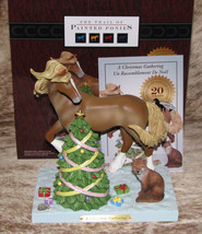 TRAIL OF PAINTED PONIES Christmas Gathering~Low 1E/0322~Christmas Holida... - $77.31